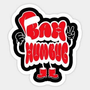 Bah Humbug Sticker